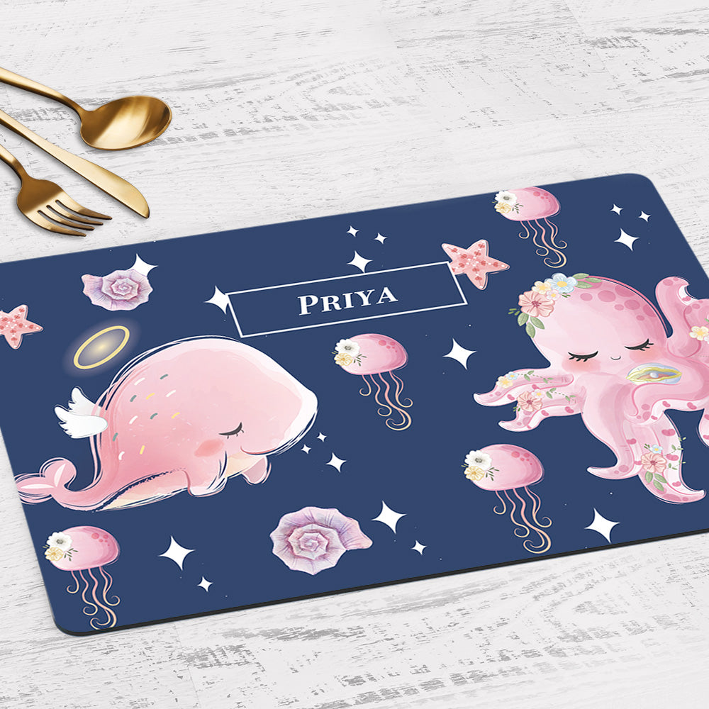 Blushing Underseas Placemat - Set of 2