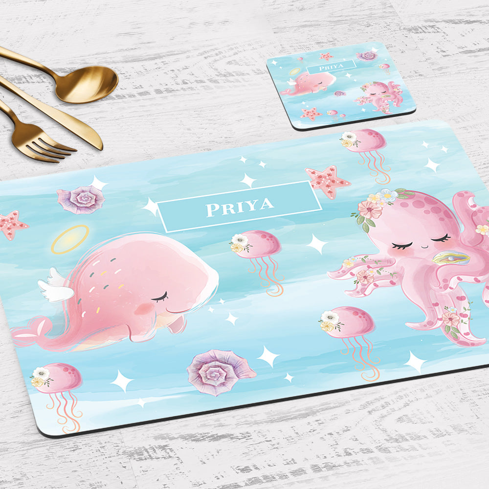 Blushing Underseas Placemat (kids)