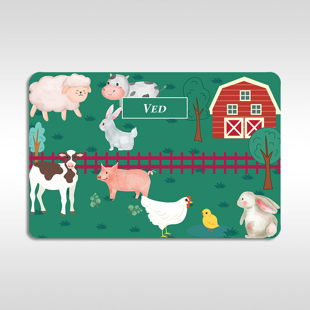 Farm Friends Placemat (kids)