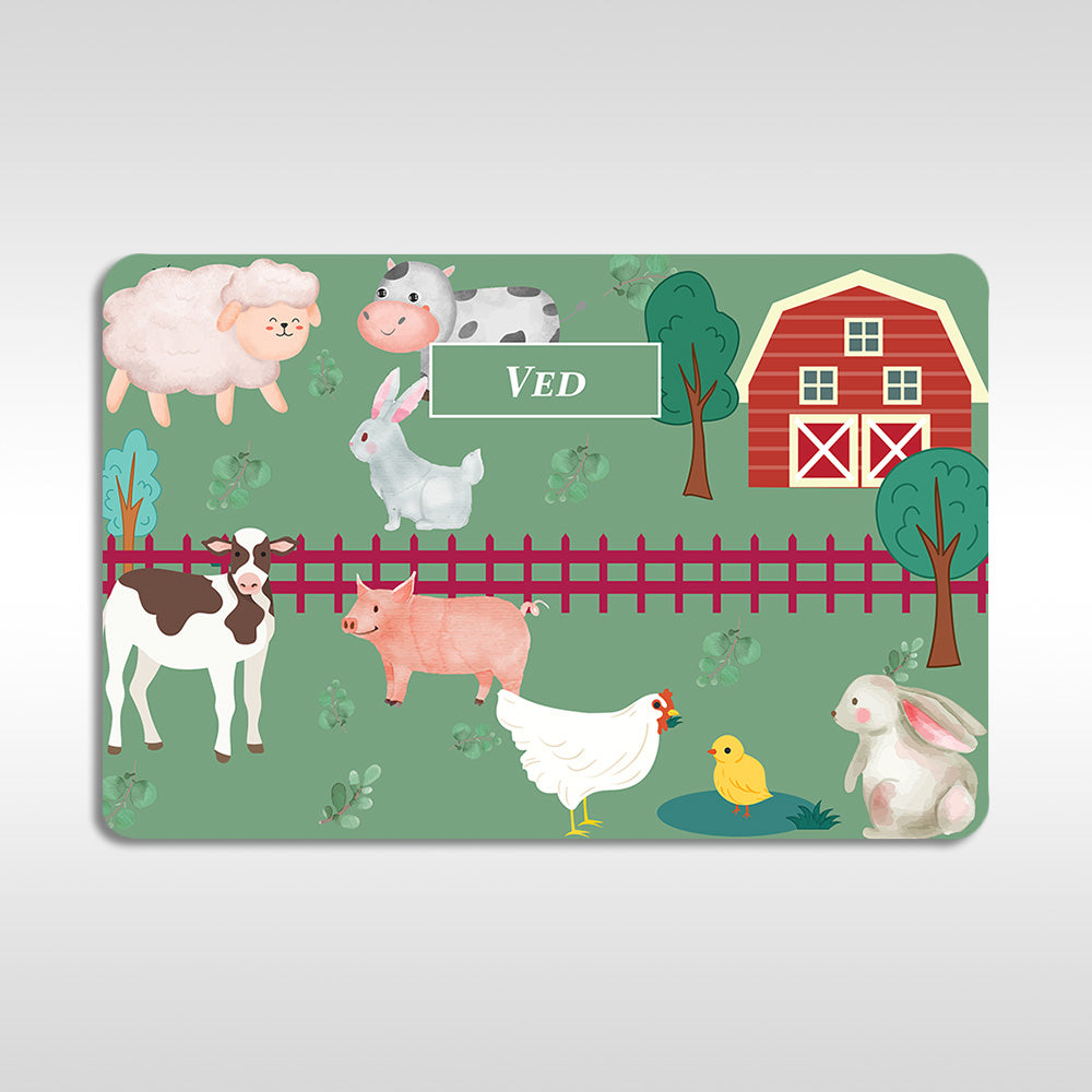 Farm Friends Placemat (kids)