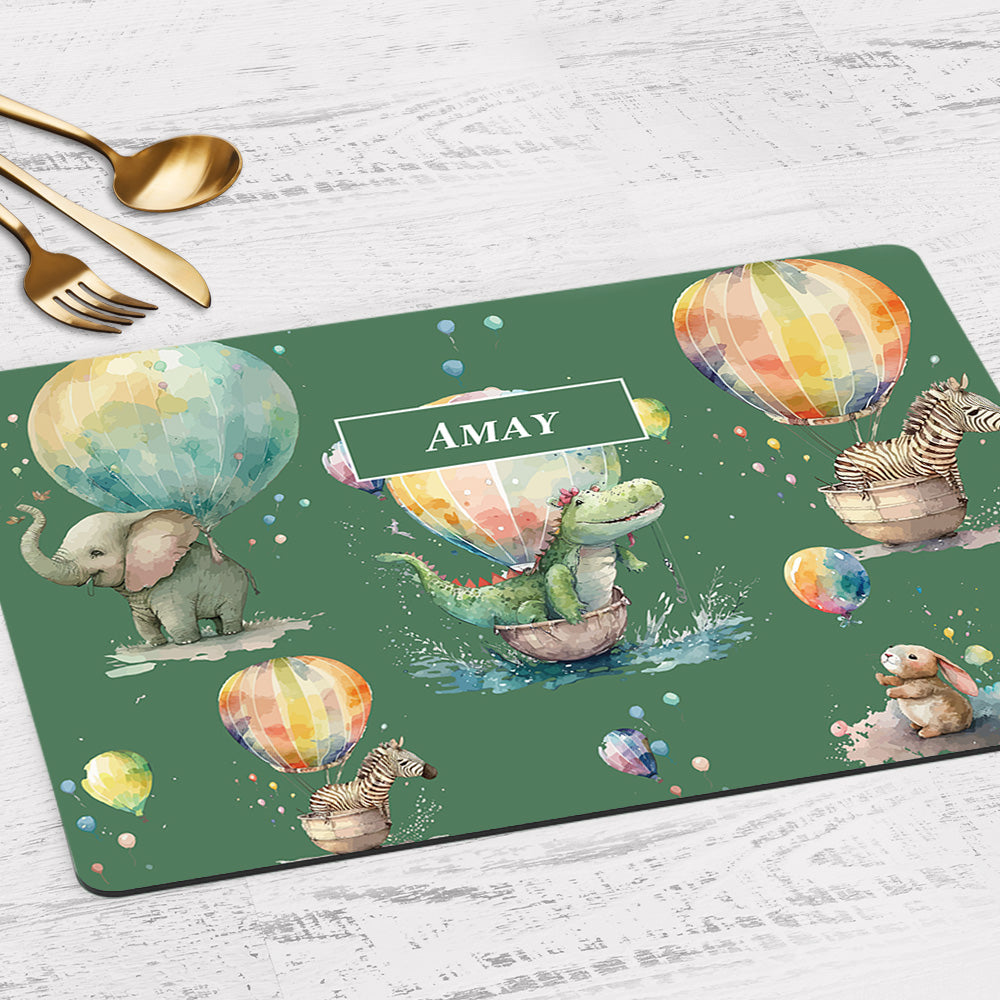 Balloon Safari Placemat - Set of 2