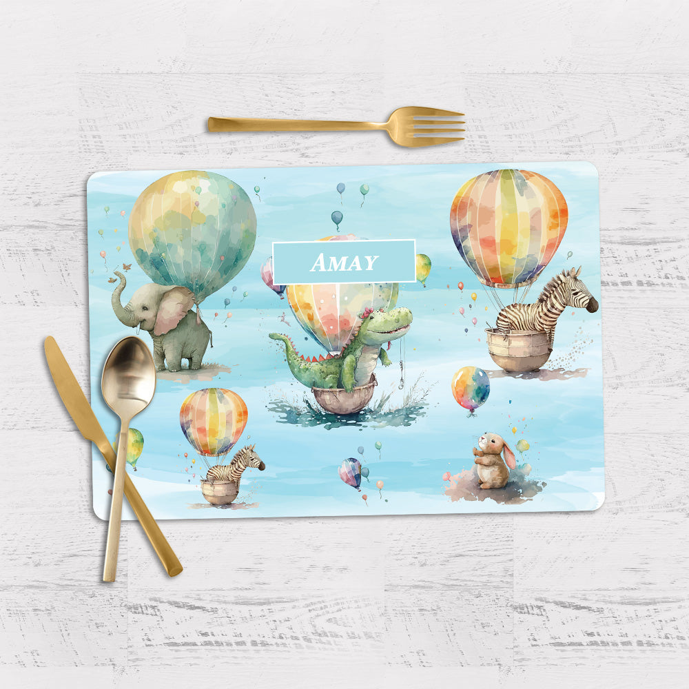 Balloon Safari Placemat - Set of 2