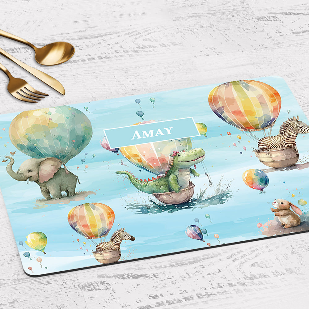 Balloon Safari Placemat - Set of 2