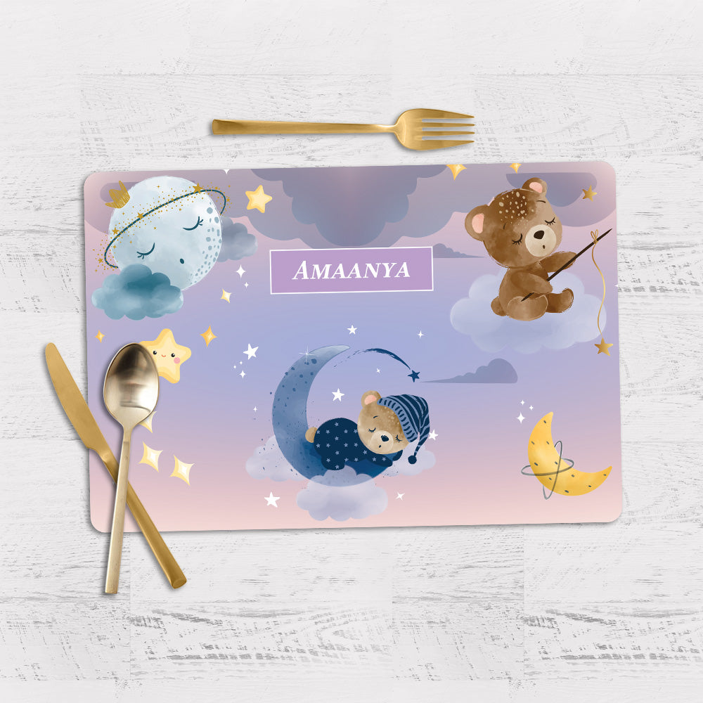 Moonlight Snuggles Placemat (kids)