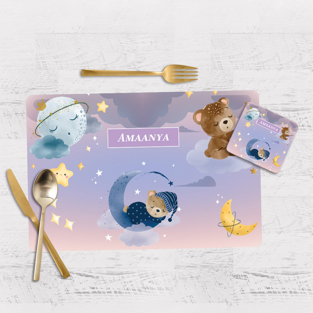 Moonlight Snuggles Placemat (kids)