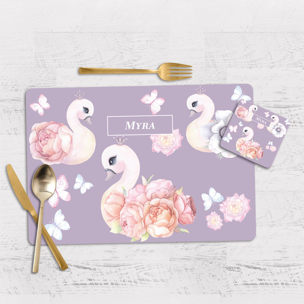 Swan Lake Garden Placemat - Set of 2