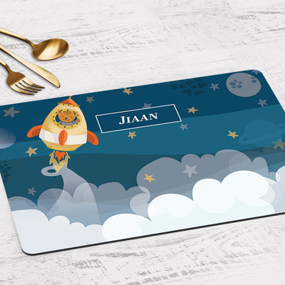 Rocket Bear Placemat - Set of 2
