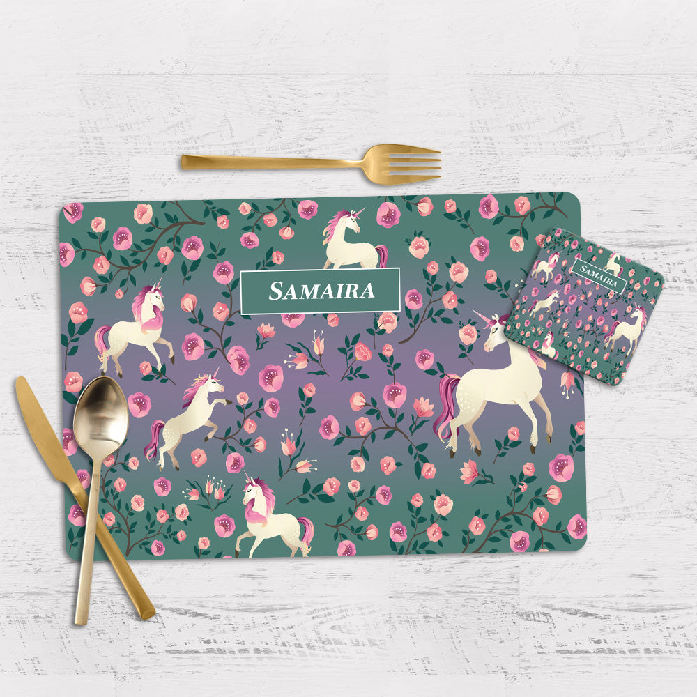 Unicorn Paradise Placemat - Set of 2