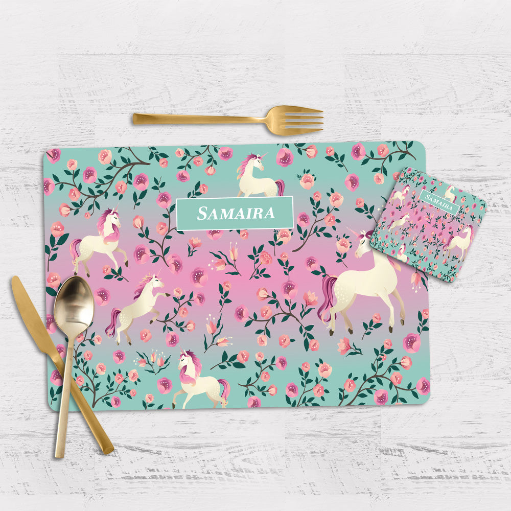 Unicorn Paradise Placemat - Set of 2