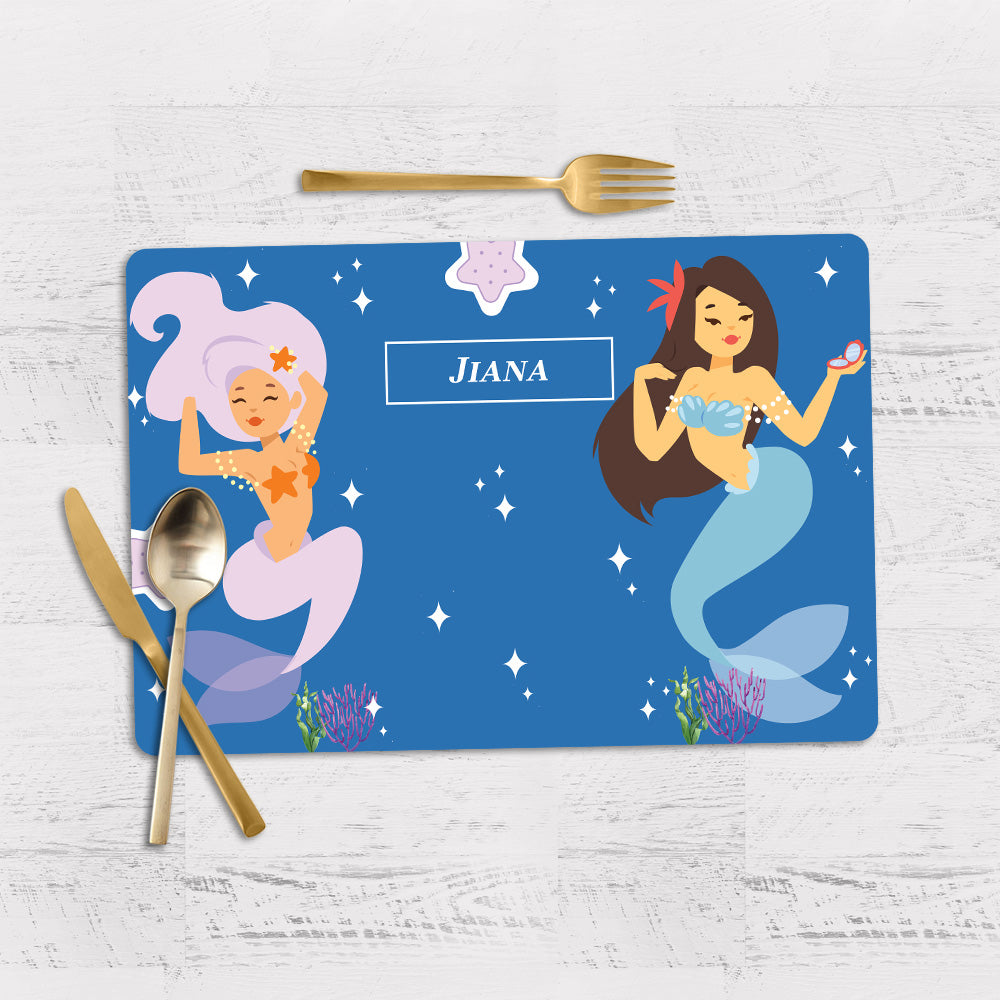 Sassy Mermaid Placemat - Set of 2