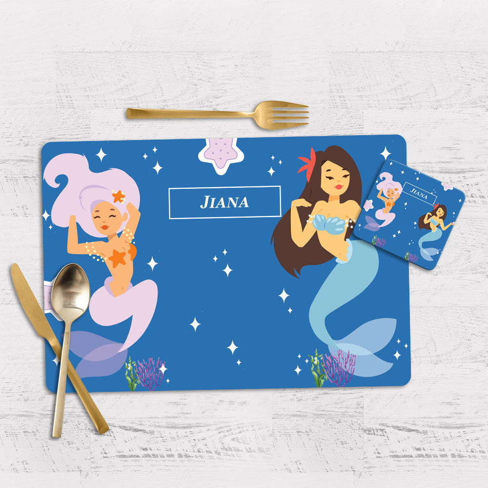 Sassy Mermaid Placemat - Set of 2