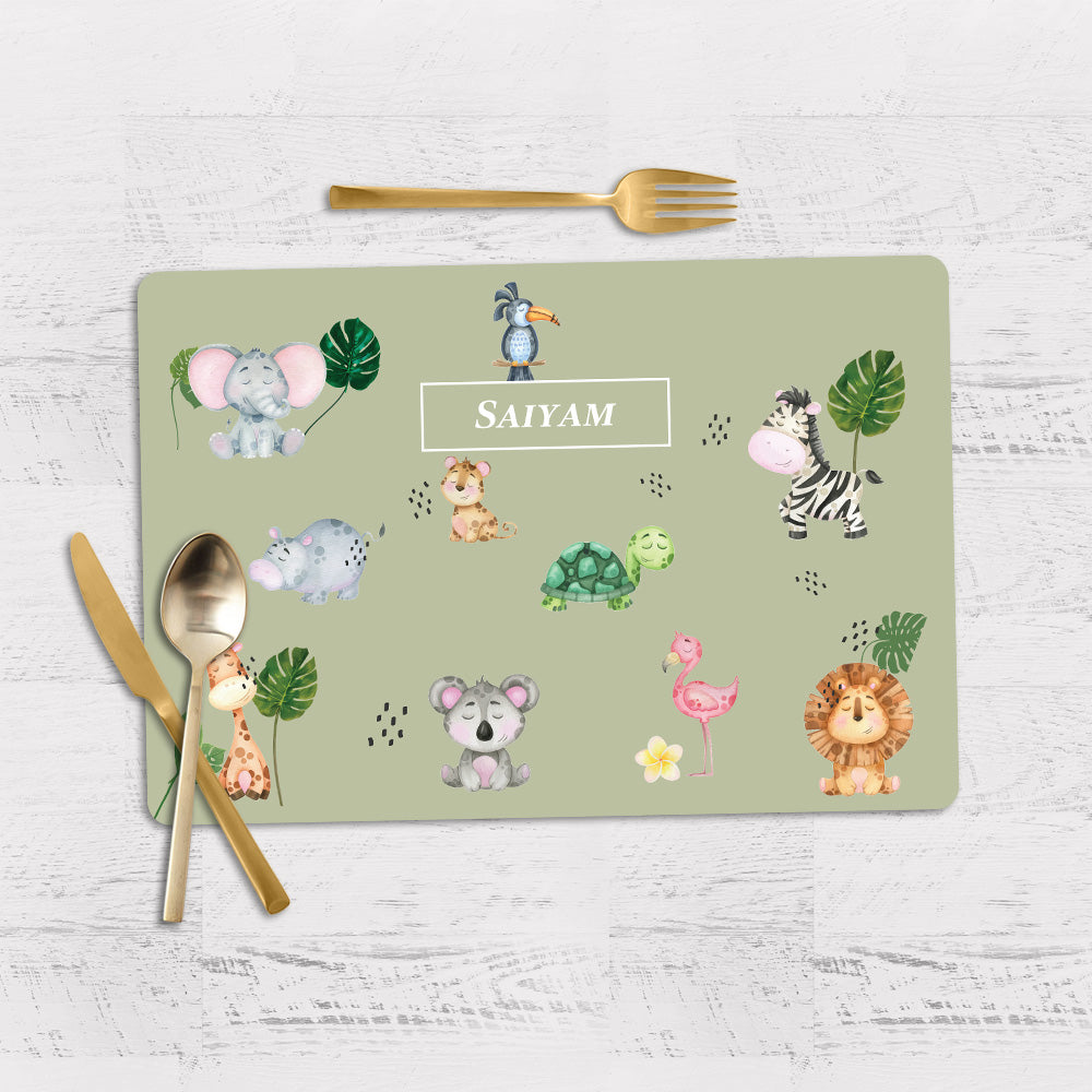 Jungle Friends Placemat - Set of 2