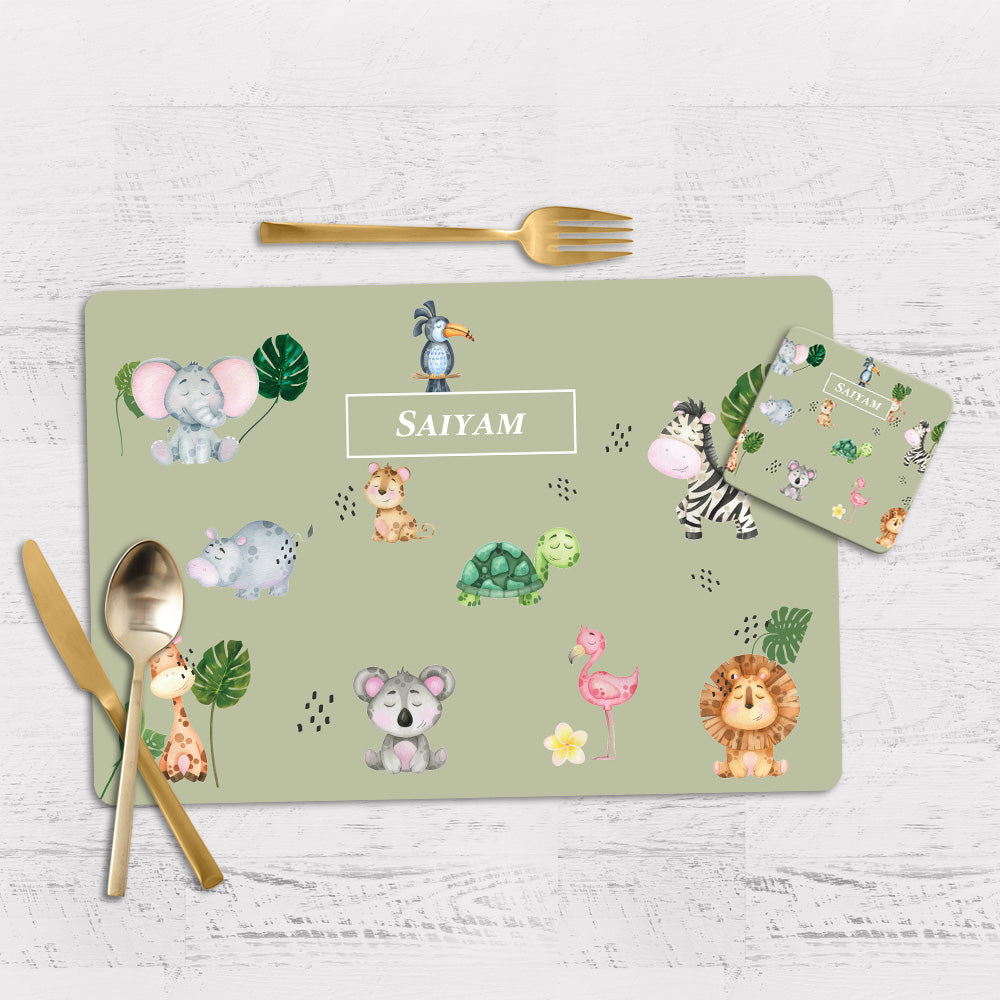 Jungle Friends Placemat - Set of 2