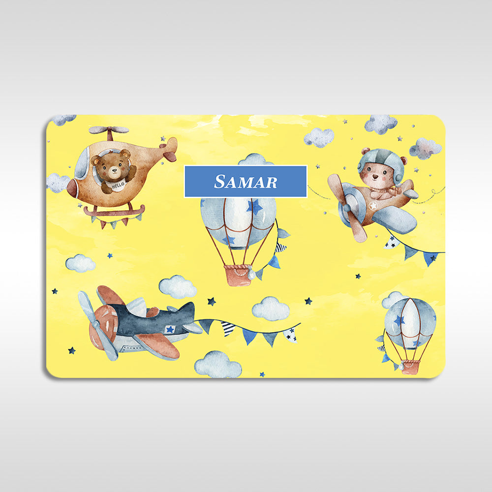 Teddy's Flight Placemat - Set of 2