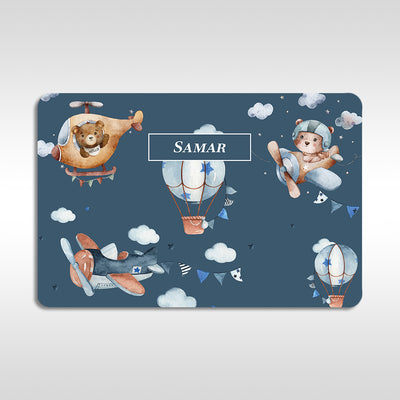 Teddy's Flight Placemat - Set of 2