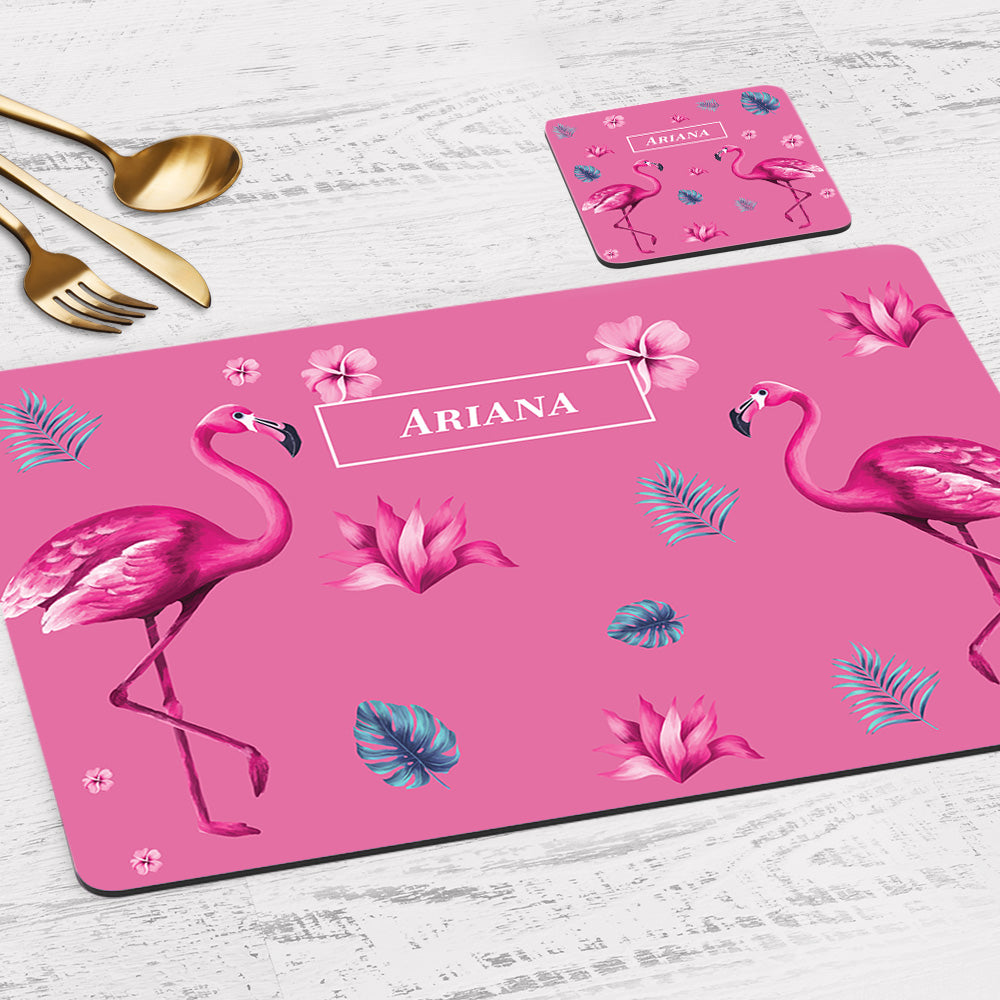 Flamingo Fiesta Placemat - Set of 2