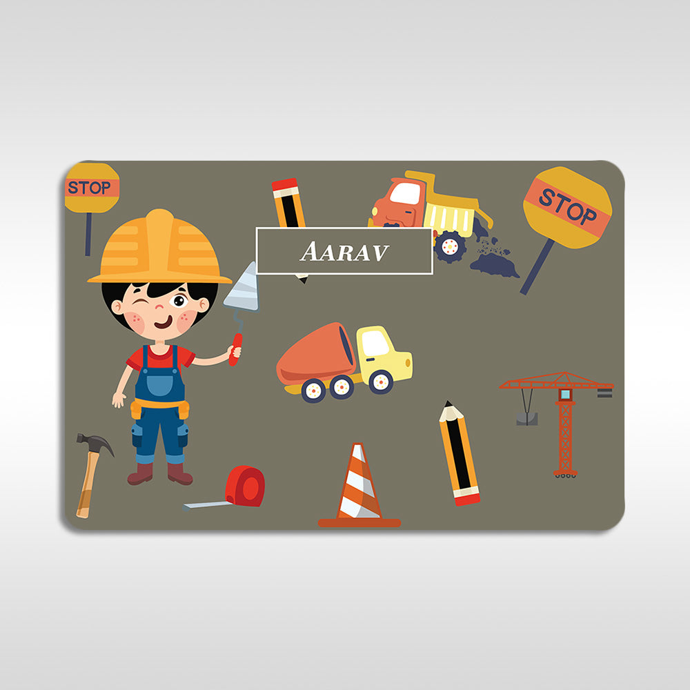 Little Builder Placemat (kids)