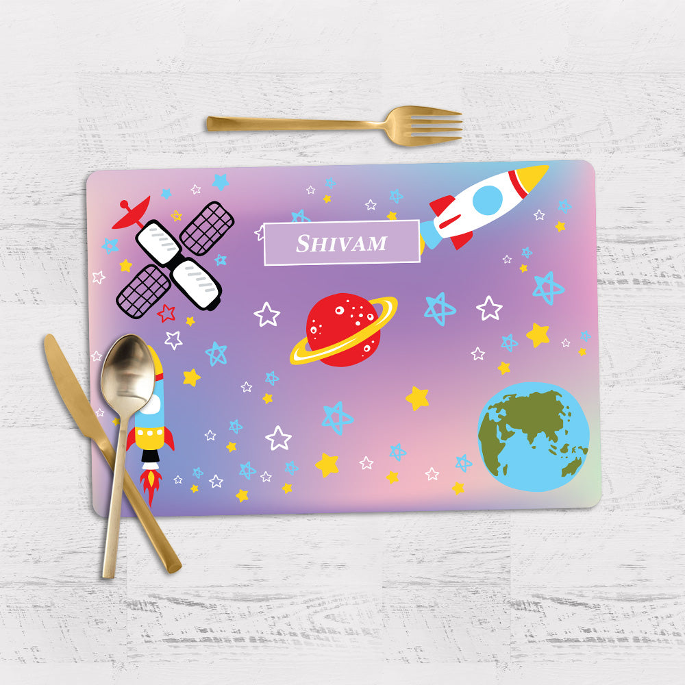 Space Satellites Placemat (kids)