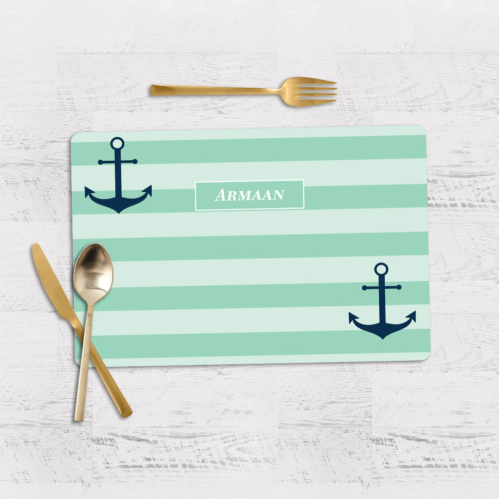 Nautical Anchor Placemat - Set of 2
