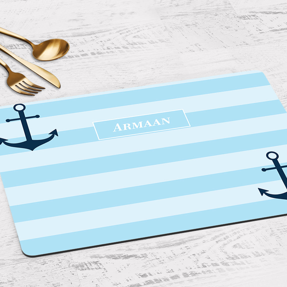 Nautical Anchor Placemat - Set of 2
