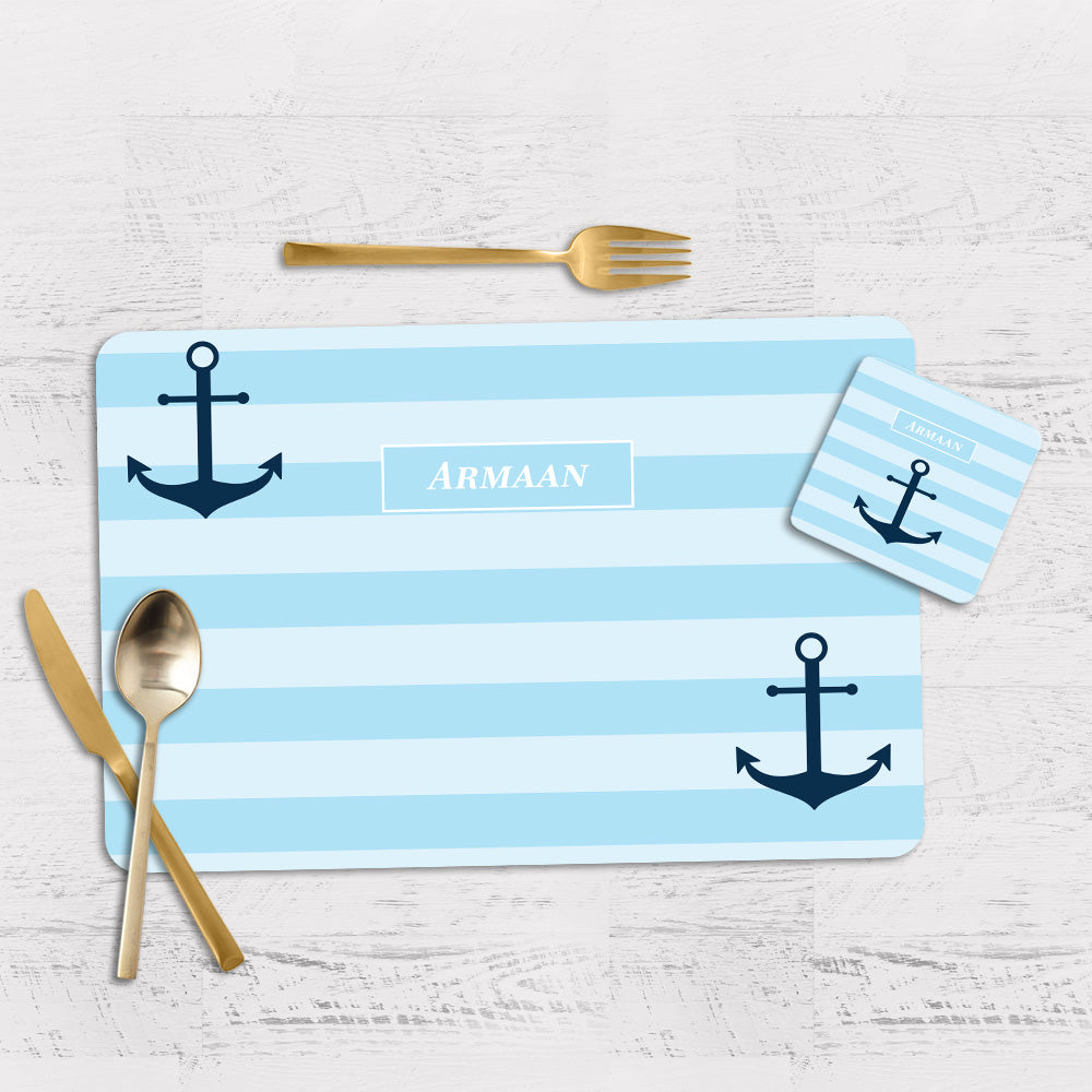 Nautical Anchor Placemat - Set of 2