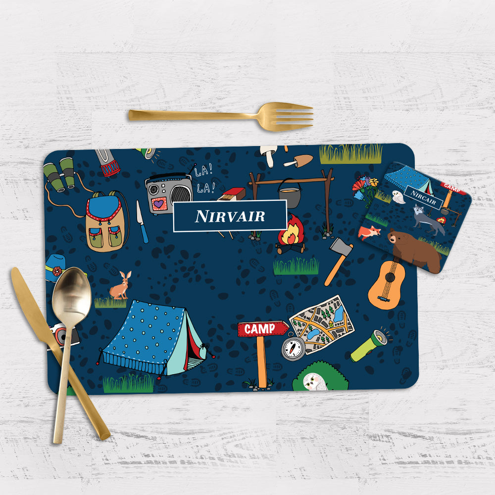 Camp Life Placemat - Set of 2