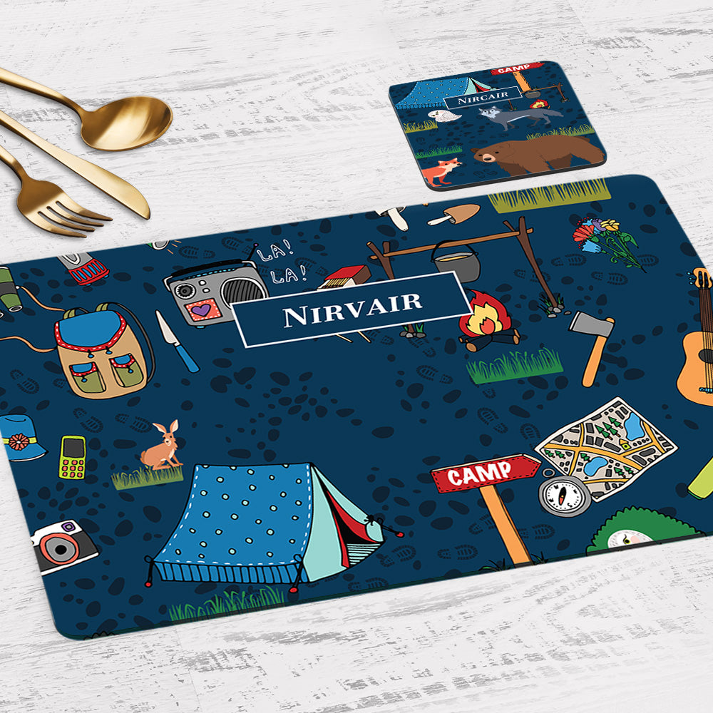 Camp Life Placemat - Set of 2