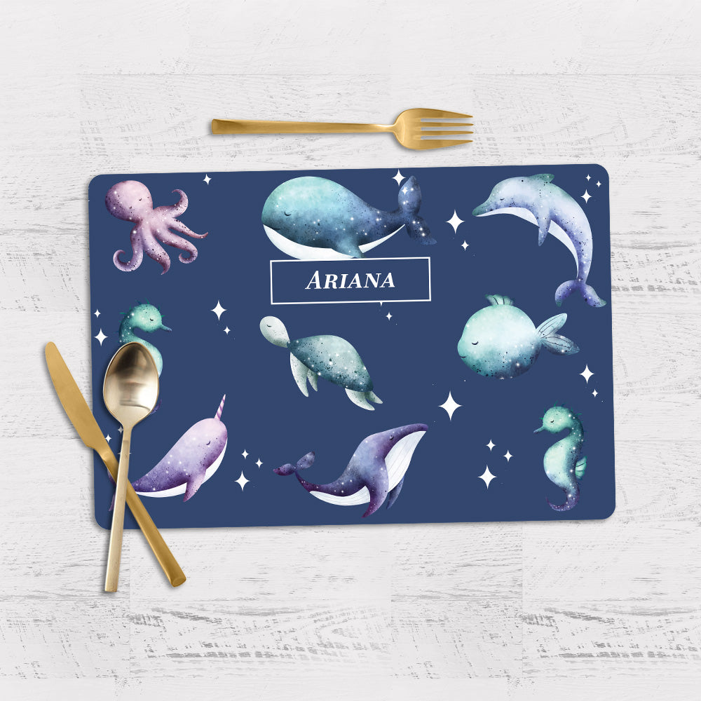 Midnight Ocean Placemat - Set of 2