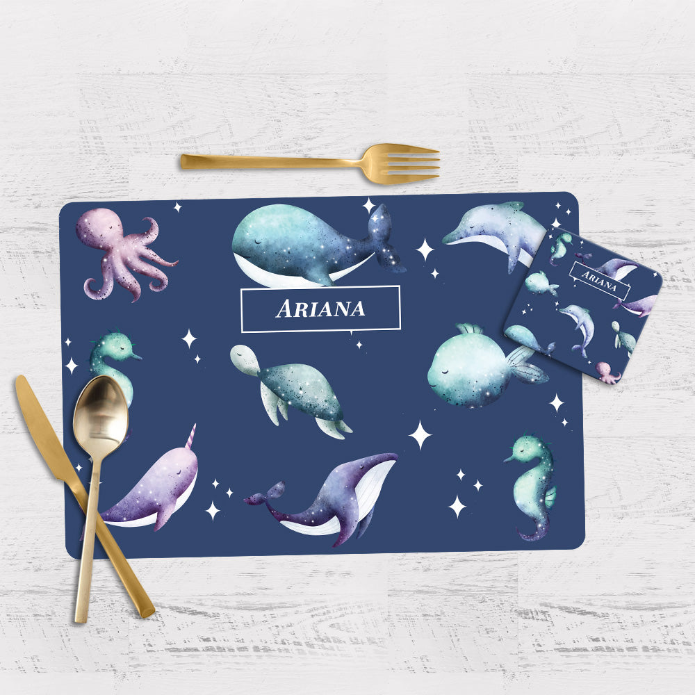 Midnight Ocean Placemat - Set of 2