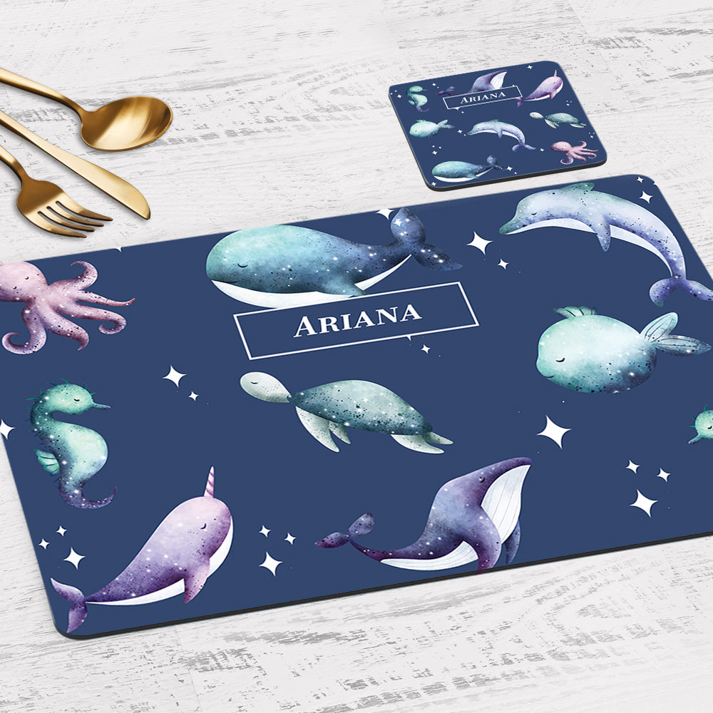 Midnight Ocean Placemat - Set of 2