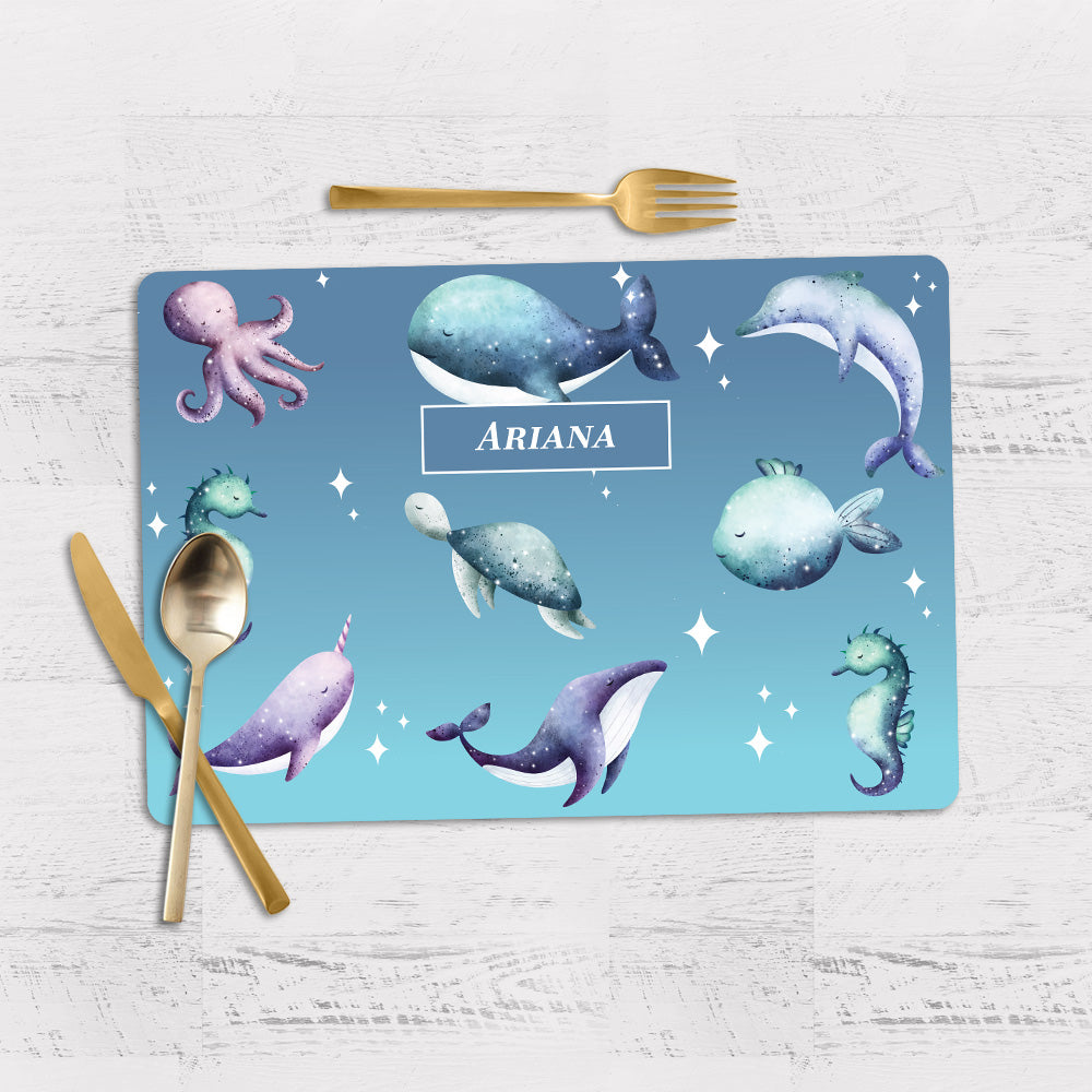 Midnight Ocean Placemat - Set of 2