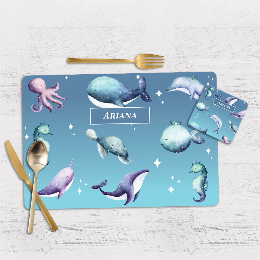 Midnight Ocean Placemat - Set of 2