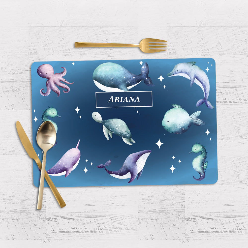 Midnight Ocean Placemat - Set of 2