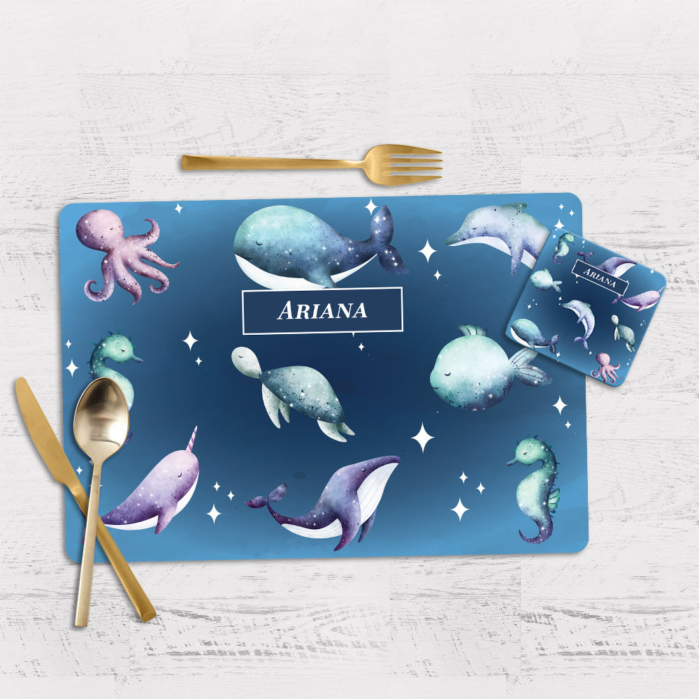 Midnight Ocean Placemat - Set of 2