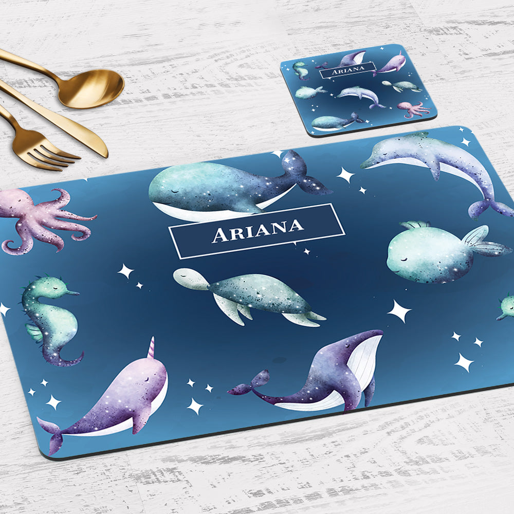 Midnight Ocean Placemat - Set of 2