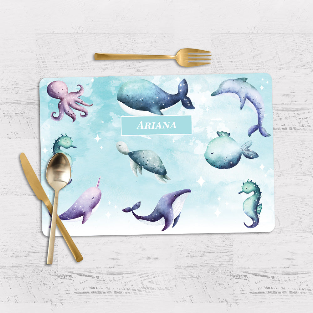 Midnight Ocean Placemat - Set of 2