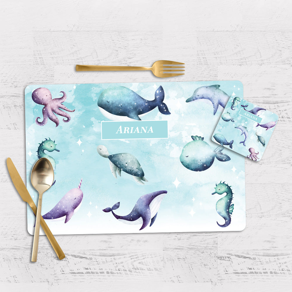 Midnight Ocean Placemat - Set of 2