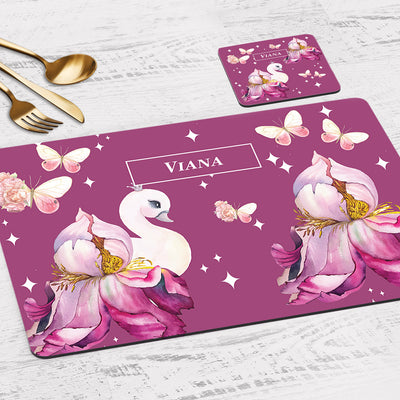 Butterfly Swan Blossom Tableware Set