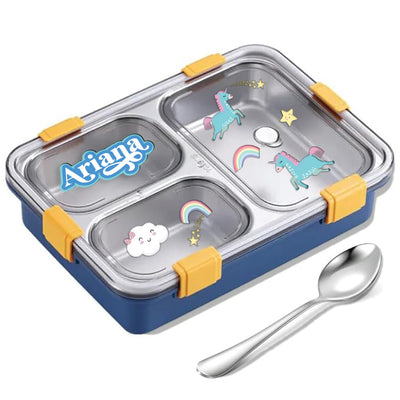 Unicorns & Rainbow Lunch Box