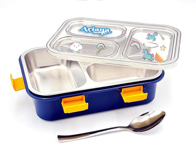 Unicorns & Rainbow Lunch Box