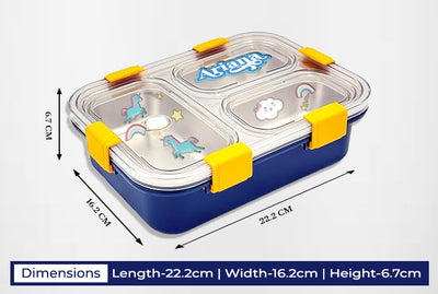 Unicorns & Rainbow Lunch Box
