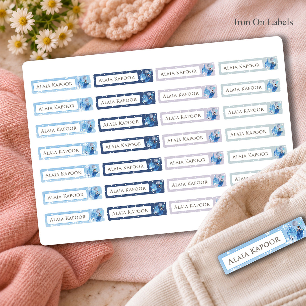 Snow Queen Labelling Set