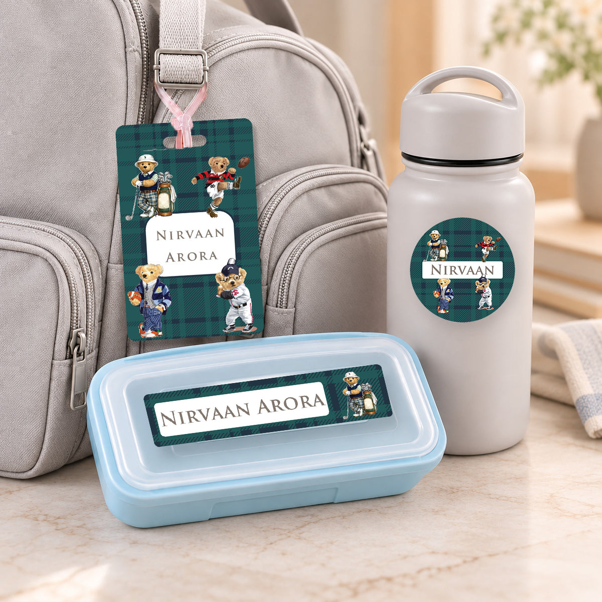 Sports Club Labelling Set