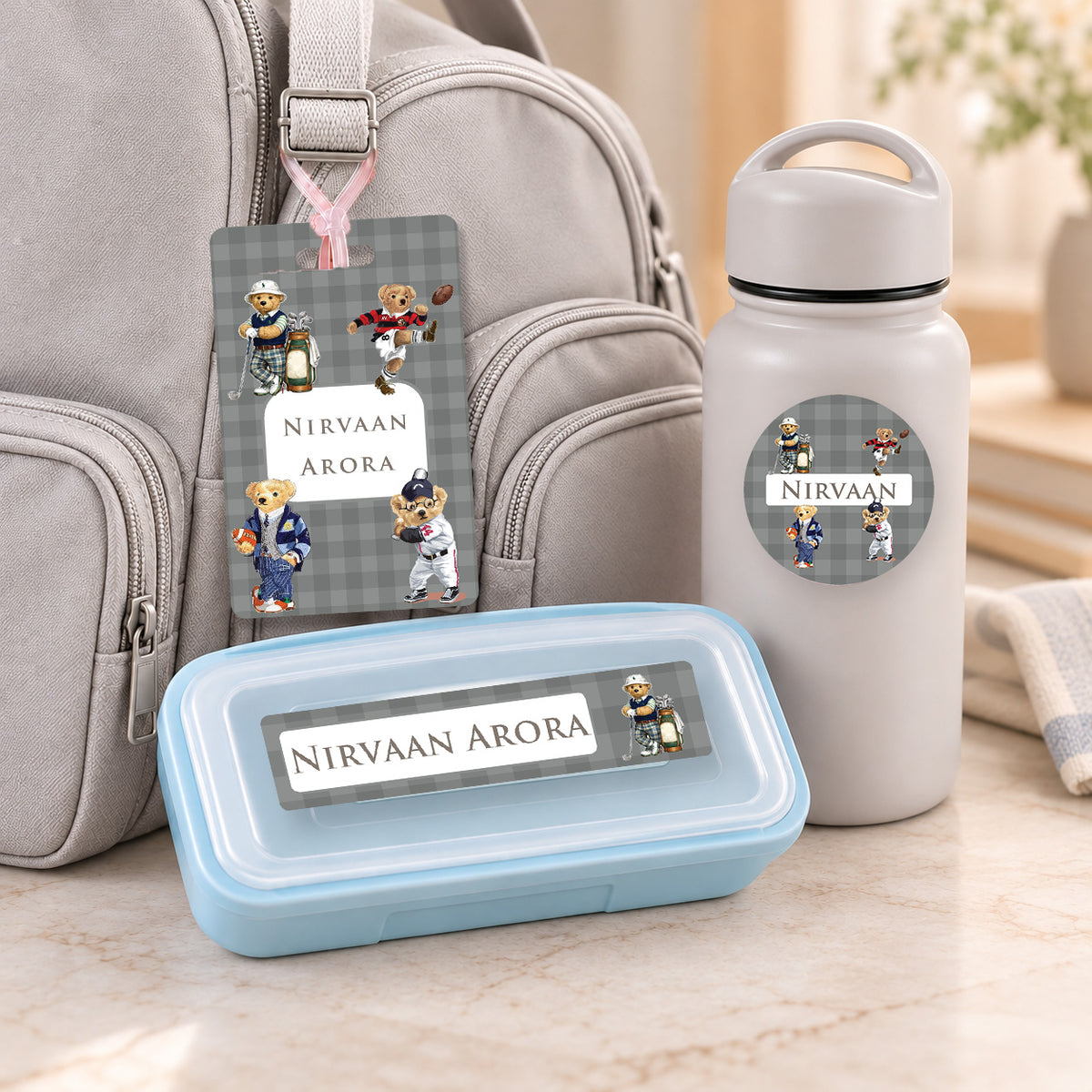 Sports Club Labelling Set