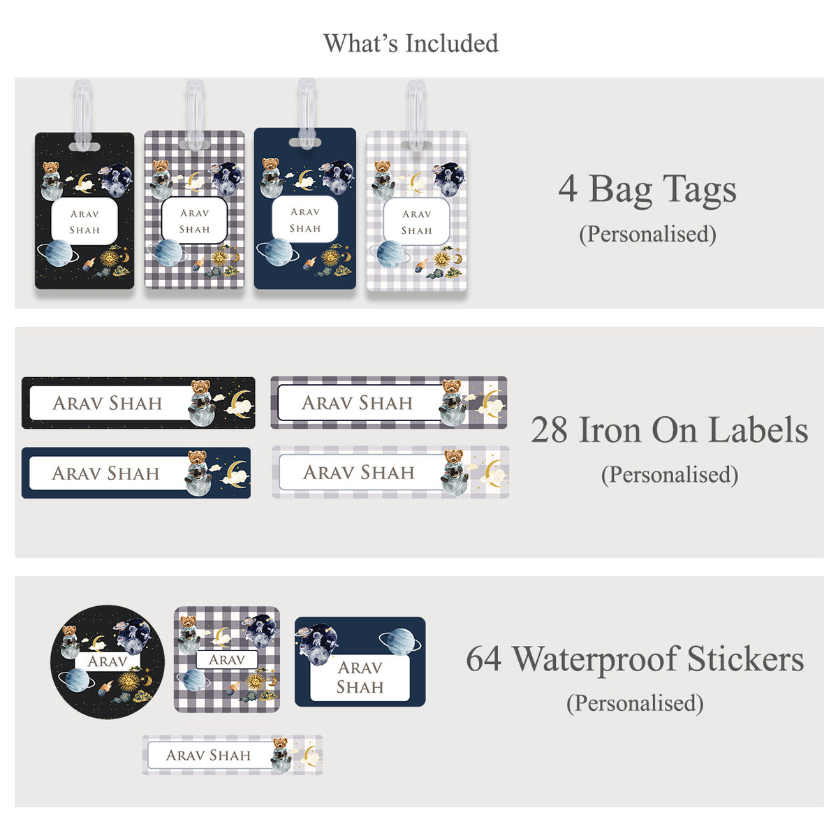 Stargazer Labelling Set