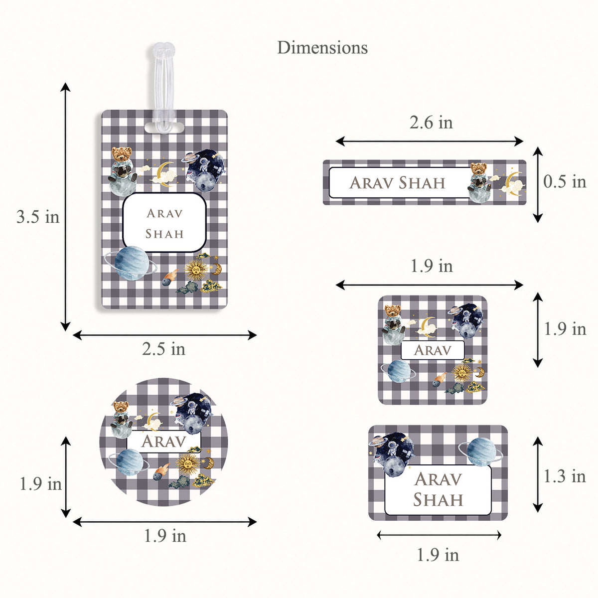 Stargazer Labelling Set