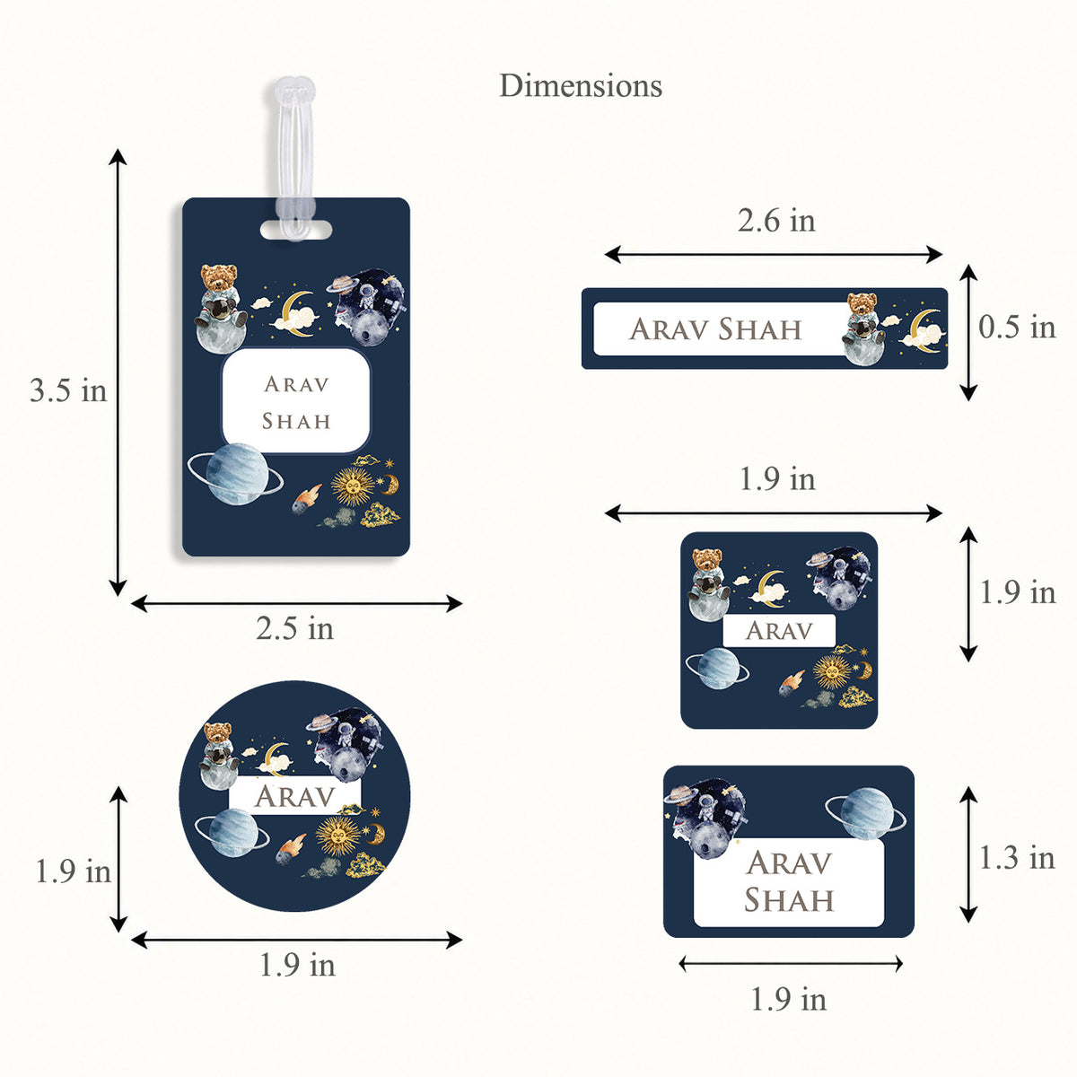Stargazer Labelling Set