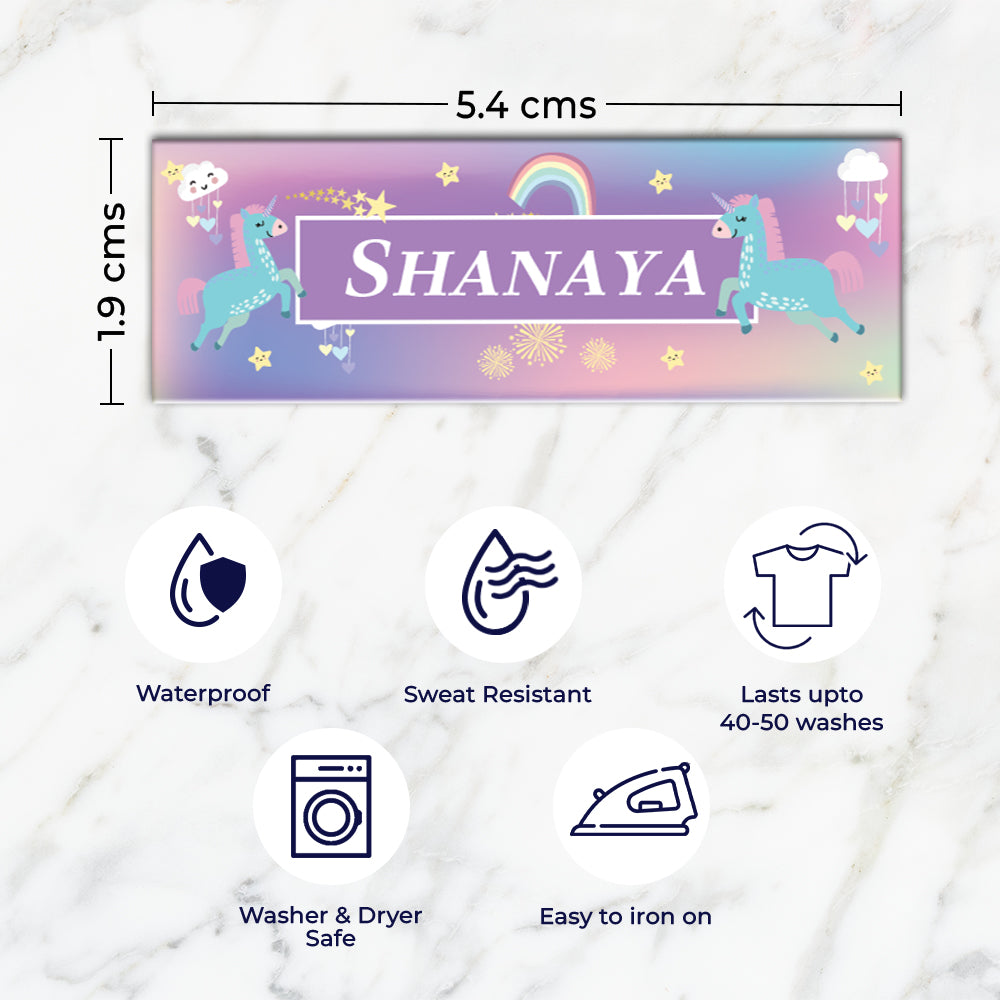 Unicorns & Rainbow Labelling Value Pack