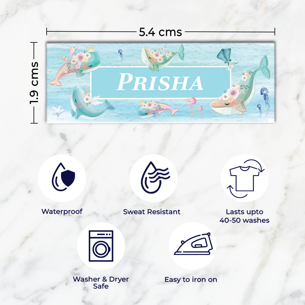 Floral Whales Labelling Value Pack