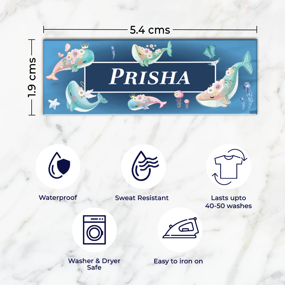 Floral Whales Labelling Value Pack